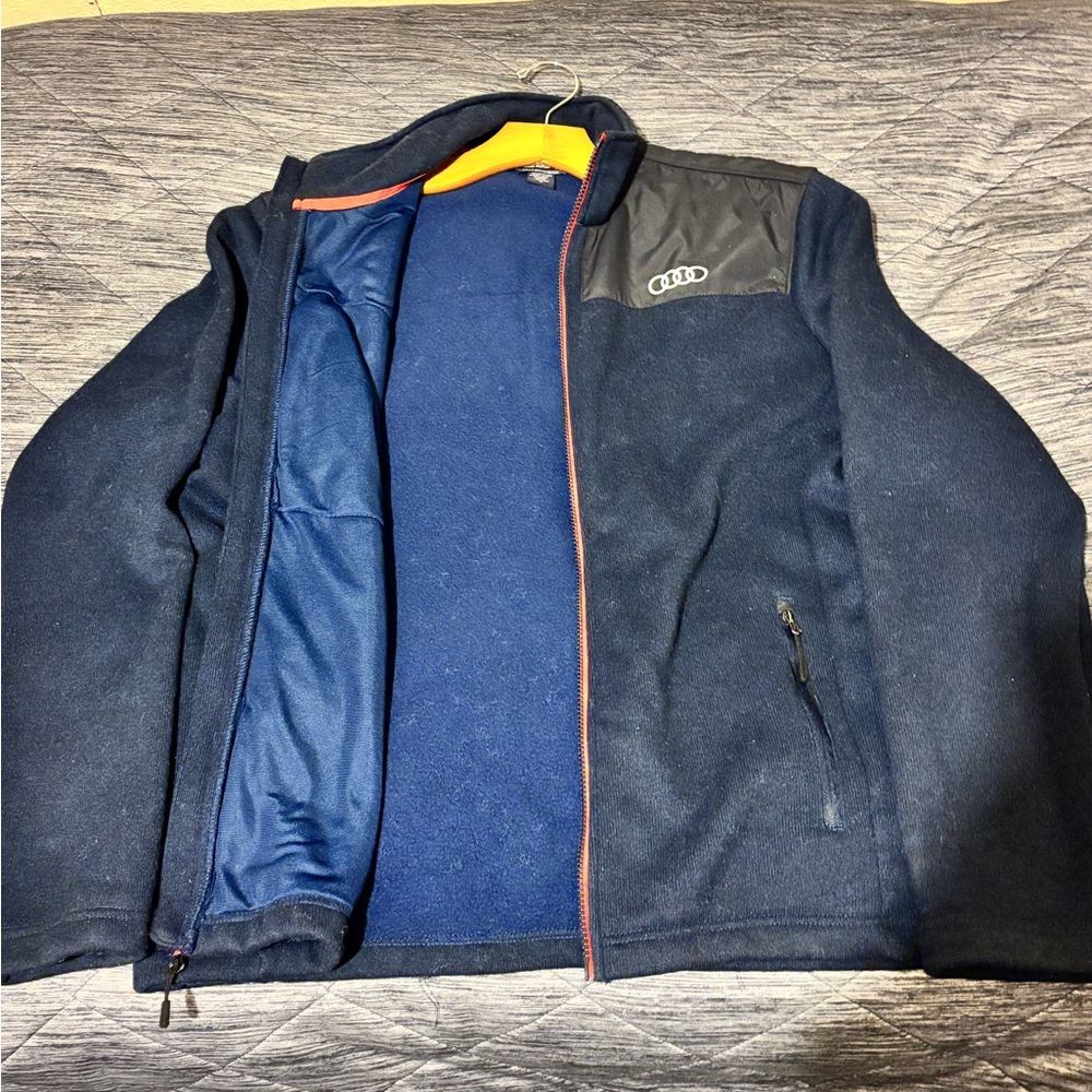 Audi Navy and Black Performance Jacket - Picture 3 of 5